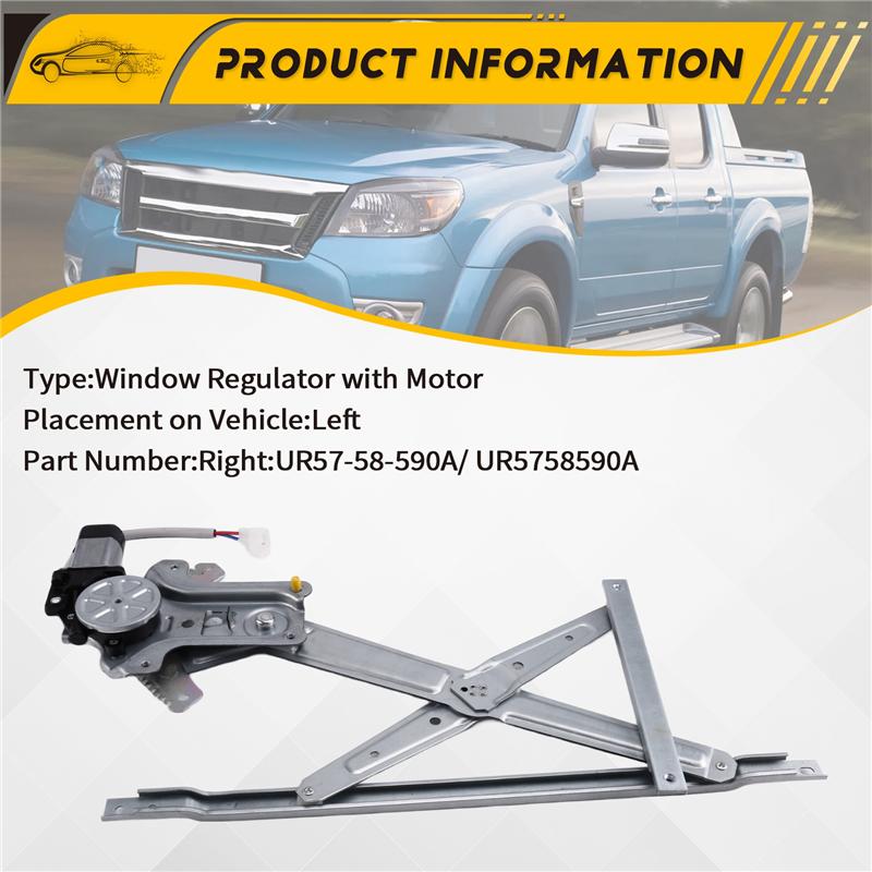 UR57-59-590A UR5759590A Window Regulator With Motor For Ford Ranger ET 2006-2012 UR57-58-590A/ UR5758590A R