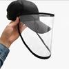 Outdoor Anti-fog Face-covering Fisherman Hat Anti-Virus Multi-function PVC Cover Mask Hat