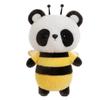 Creative Bee Panda Plush Toy Claw Machine Doll Children's Sleeping Pillow Birthday Gift Cart Ornament