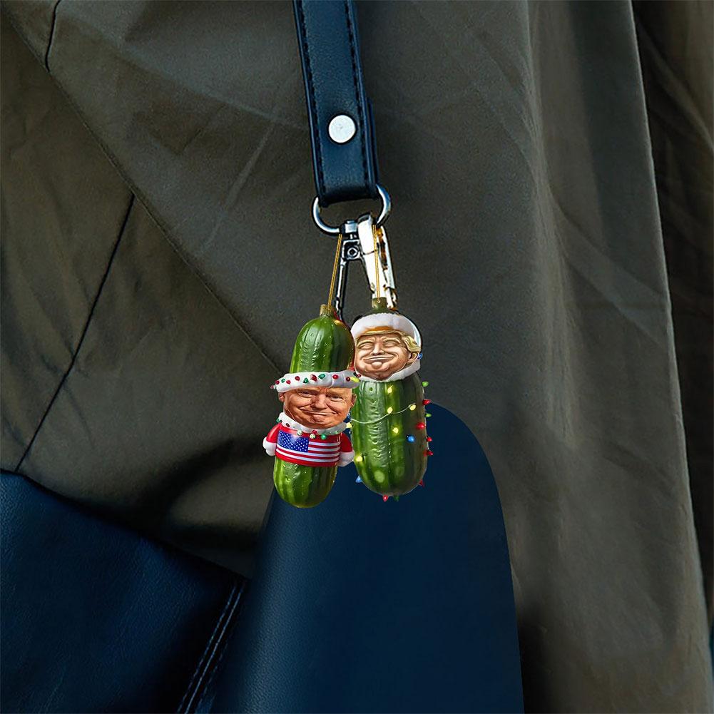 Unique Christmas Advent Calendar 2024 Featuring Trump Ornaments for Supporters 24 Day Countdown Gift