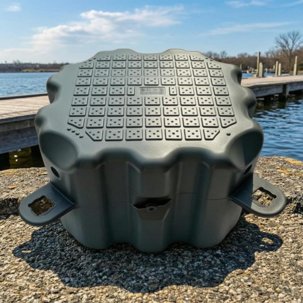 Heavy-Duty Modular Floating Dock Buoy Long-Lasting with Connection