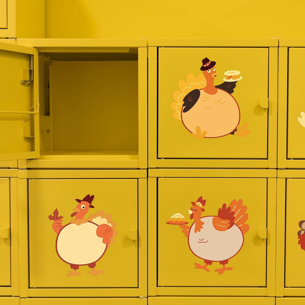 Fancy Land Turkey Cutouts 54 Pcs Fall Thanksgiving Decorations Holiday School Party Classroom Bulletin Board Decor