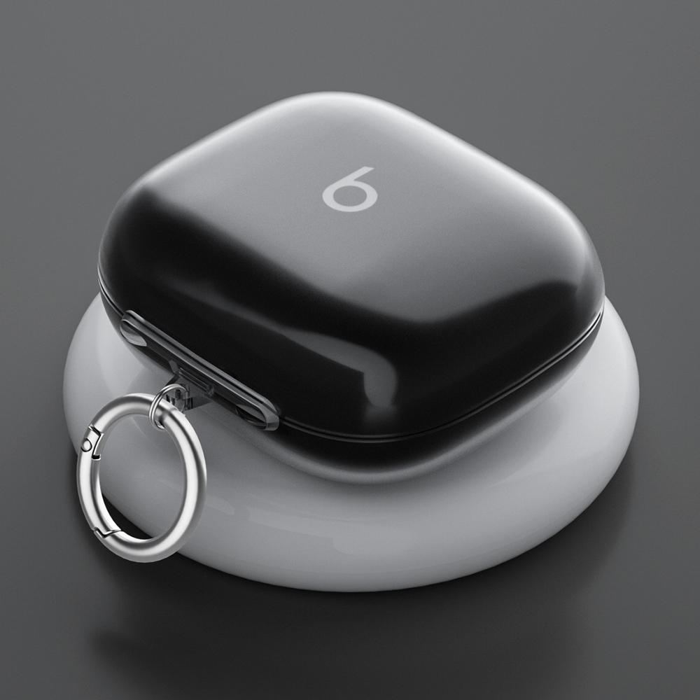 For Beats Powerbeats Pro 2 Case TPU Wireless Earphone Cover with Carabiner