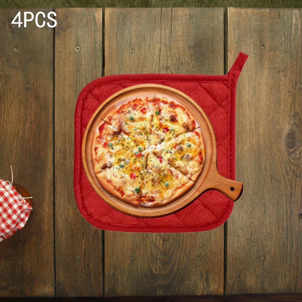 4 kusy kuchyňských podložek pod horké nádobí, podložka, praktický protiskluzový držák