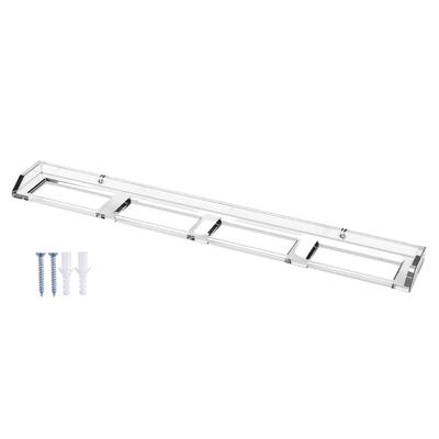 Easy Assembly Acrylic Display Racks for Hockey Pucks High Transparency Memorabilias Storage Stand with Stable Base