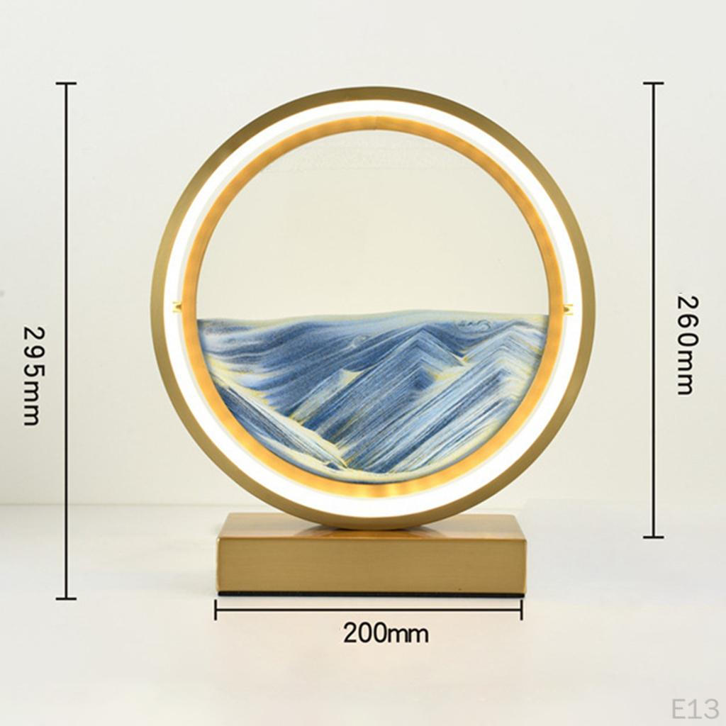 Lamp Flowing Night Light for Home Bedroom Decoration