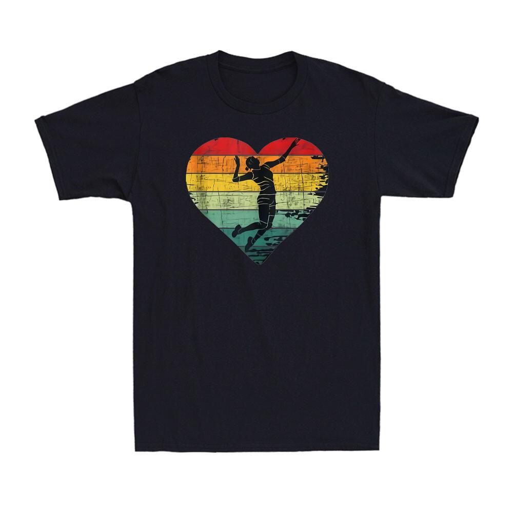 Retro Vintage Beach Volleyball Girl - Sports Lover Spiker Gift Men s T-Shirt XXXL