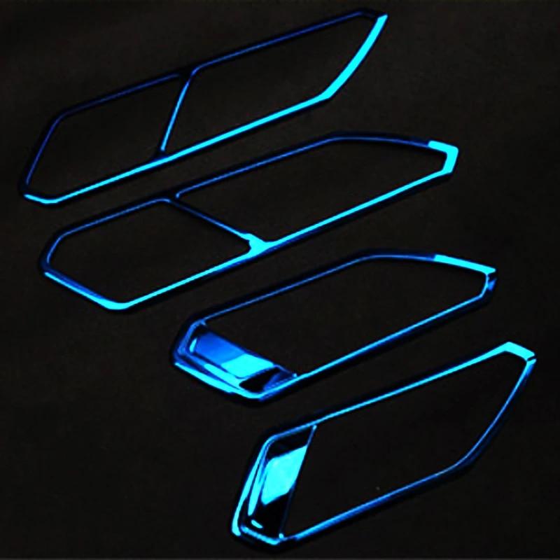 My Good Car Stainless Steel Inner Door Handle Trim Stickers for Volkswagen VW Tiguan L 2016 -  Accessories