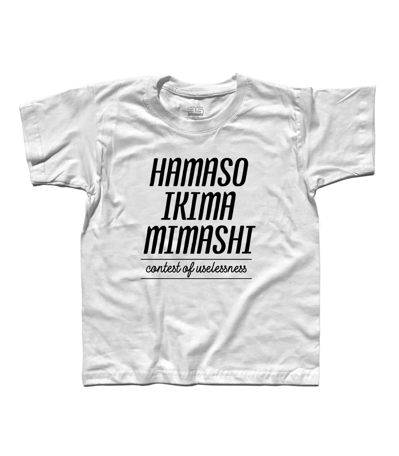 T-Shirt Child Hamaso Ikima Mimashi From Inspired Jeeg Robot D  Steel Ages 70 110