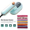 Mini Garment Steamer Steam Iron Rotatable Small Handheld Steamer for Clothes Wet Dry Use Household Hanging Iron for Home Travel