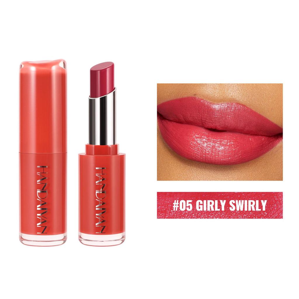 Waterproof Velvet Lipstick Moisturizing Red Brown Pink Lipsticks Hydrating Rose Purple Lip Tint Nature Nude Lips Makeup Cosmetic