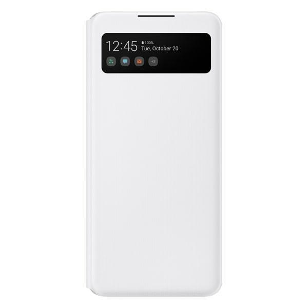 Pouzdro Samsung Ef-Ea426Pw A42 5G Bílé/Whitek S View Wallet Cover