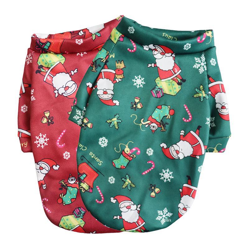 Suéter de Pelúcia com Estampa de Desenho Animado para Animais de Estimação de Duas Pernas para Cães e Gatos - Primavera ao Inverno