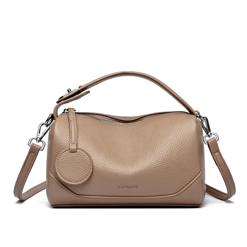 Elegante Damenhandtasche Einzigartiges Griffdesign Weiches Leder Damen Schulter-Crossbody-Taschen für Damen Luxus-Handtaschen Damen Taschen Sac