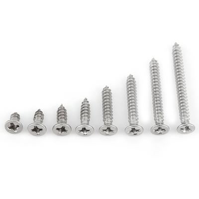 200 stücke M3 Edelstahl SS304 Selbstschneidende Schrauben Pan Flache Truss Kopf