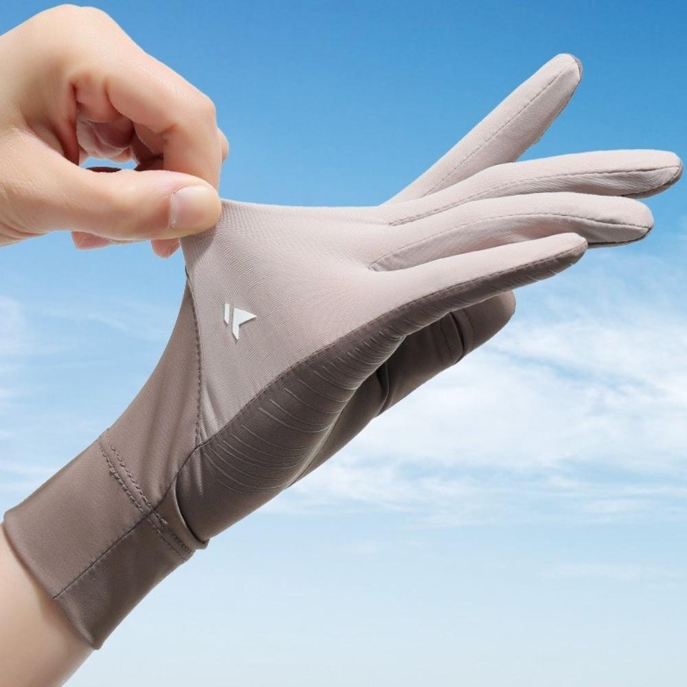 Highly Elastic Ice Silk Gloves Touch Screen Driving Mittens Riding Driving Gloves Outdoor Sports