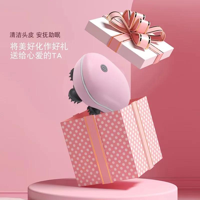 Electric Scalp Head Massager Red Light Antistress Relax Body Massage Muscle Relaxation Massageador Tool