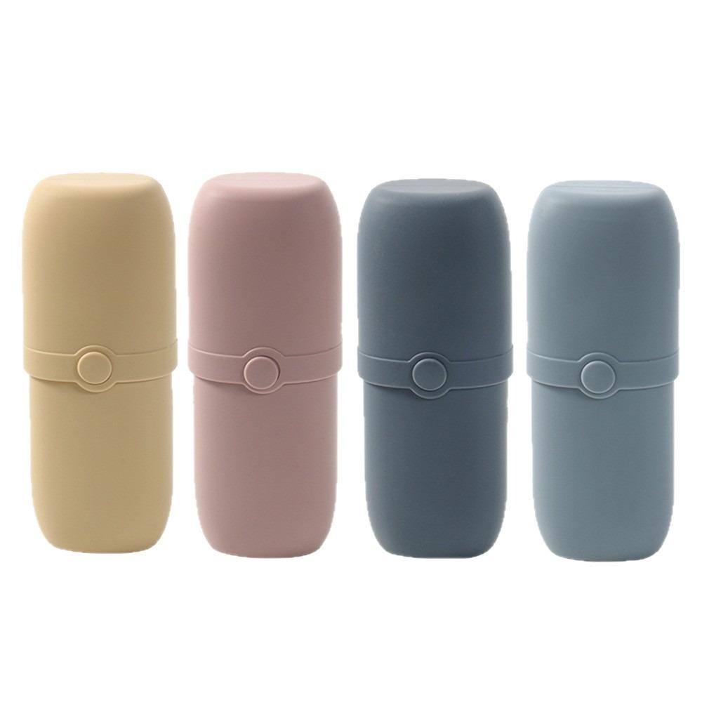 Silicone Makeup Brush Holder Anti-Fall Portable Makeup Brush Case Multifunctional Dust-proof Pen Holder Travel Essentials