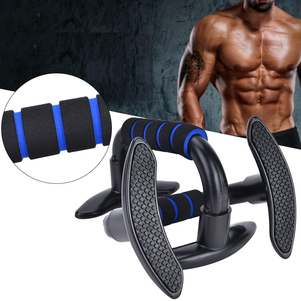 1 Pcs Pushup Stand Bar for Fitness Sports Equipment for Exercise Body Building(blue)