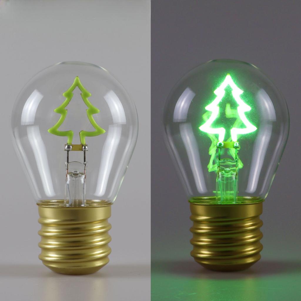 Niedliches Cartoon LED-Glühbirne Nachtlicht, Wiederaufladbar, Bunte Dekorative Tragbare Lampe
