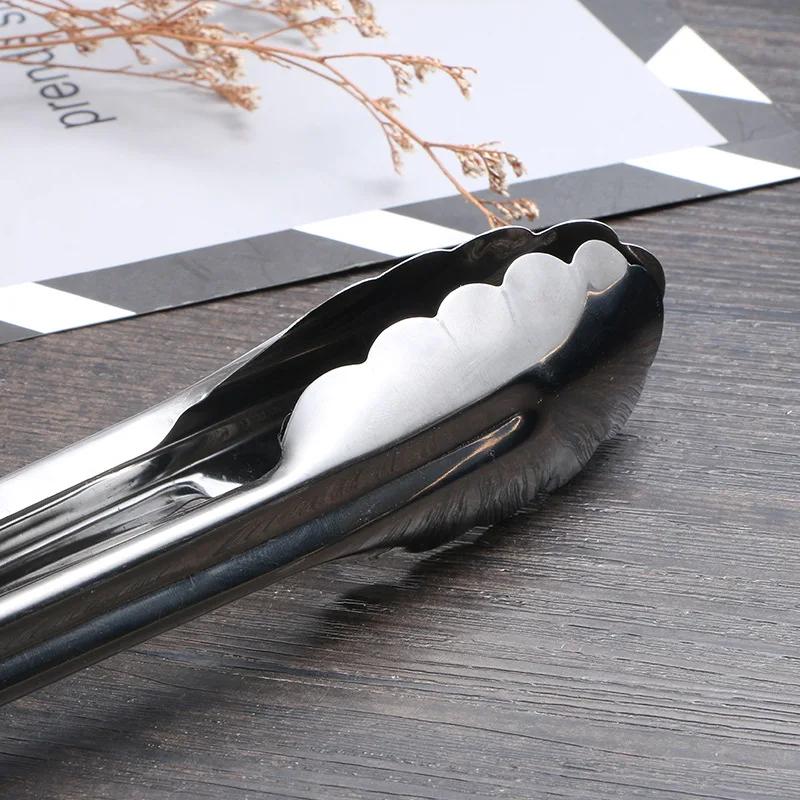 Sandwich Kitchens Accessories Long Handle Cooking Utensils Cookware Bread Baking Tools BBQ Meat Tongs Cooking. Ice Cube Salad