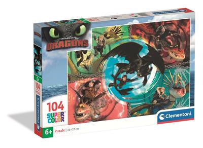 104-piece Puzzle. Super Colorful. How To Train Your Dragon 1