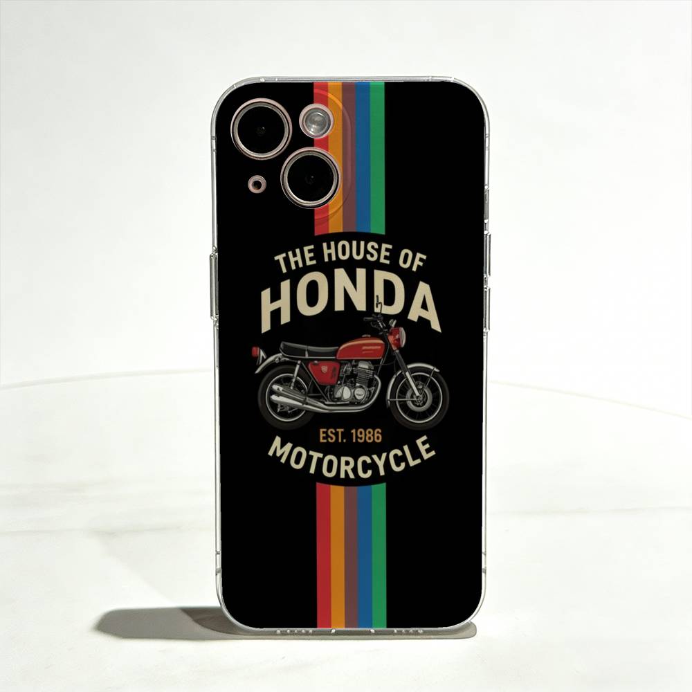 STICKERS FOR HONDA MOTORCYCLE Ultra Clear TPU Case Slim Lightweight Shockproof Cover 17 Pro Max 17Air 17Pro w10