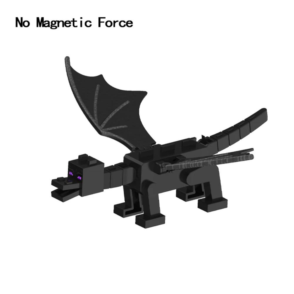 Animal Wheat Block Scene Building Mine World Magnetic Base Plate Magnetic Building Block Toys Children's Toys Gift DIY 2CM X045