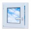 Fenster PVC Weiß 50x50 Links Neu 500x500 mm Dreh-Kipp Zweifachverglasung
