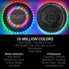 TOSY Flying Disc 16 Million RGB Colors 36 LEDs Super Bright Smart Mode Auto Light-Up Rechargeable Christmas Birthday Camping Gift 175g Frisbee