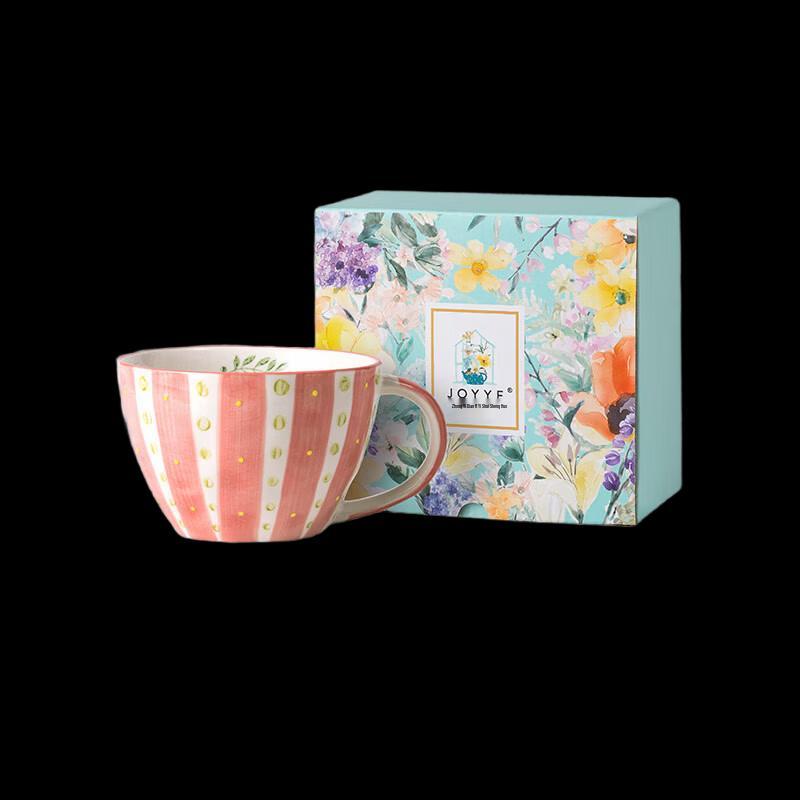 JOYYE Hand-Painted Ceramic Mug