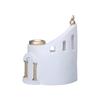Resin Castles Figurine Ornament Eid Ramadans Festival Tabletop and Shelf Diplay Decors for Interior Decoration Purposes