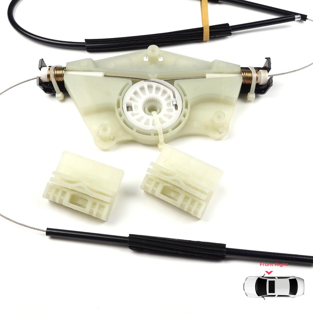 BWR325 Window Regulator Repair Kit Front Right Door for  A4 B6 8E2 8E5 B7 8EC 8ED Seat Exeo 3R2 3R5 4/5 Door 8E0837462