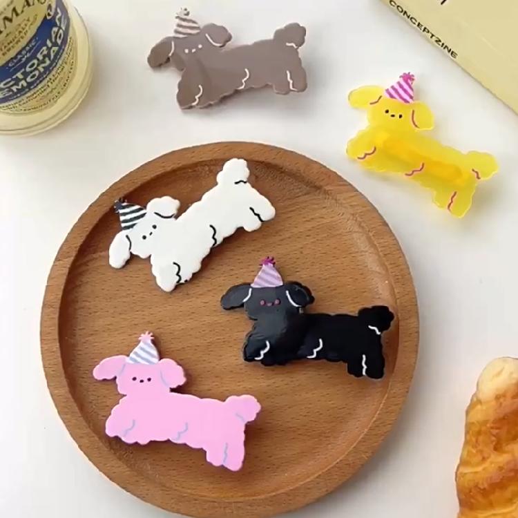 Puppy Hair Clips Cute Dog Hair Barrettes for Toddler Girls Holiday Costume