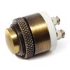 1.6 x 2.7cm Brass Metal Momentary Push Button Door Bell Doorbell Switch 16mm