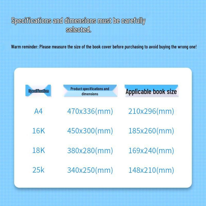 Deli Frosted Self-Adhesive Book Cover Film