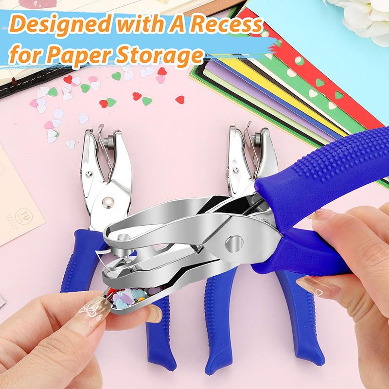 Cute Single Hole Puncher Scrapbooking Paper Punches Kawaii Star Heart Circle Hole Punch DIY Craft Shape Cutter Perforator 2026