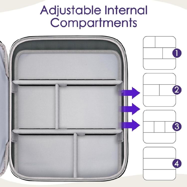 Foam Cushioned Mixer Carrying Case Scratch Resistant Fabric Storage Bag Holder For Music Recording Session Essential