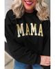 Azura Exchange MAMA Glitzer Grafik Sweatshirt