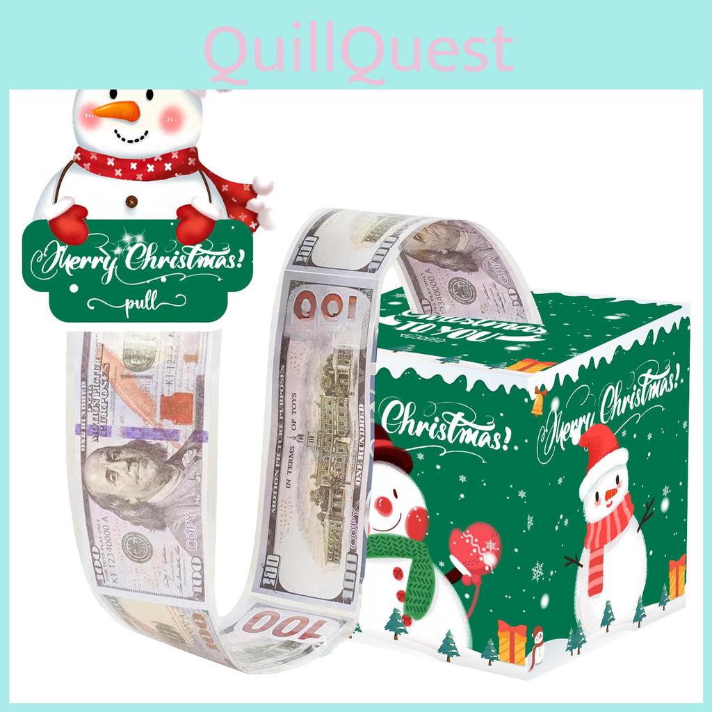 Theme Christmas Snowman Gift Money Box For Party Decor And Occasions Special