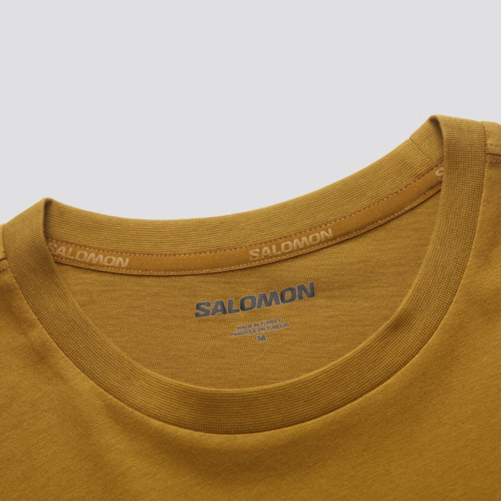 Salomon Urban Casual Trend Letter Short Sleeve T-Shirt Men Tops C26768