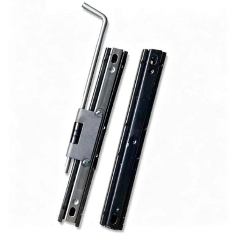 Car Seat Rail Set for Electric Vehicles, Front Mount Slide Rails with 110mm Adjustment