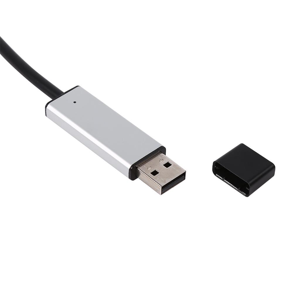 1m / 39.37inch USB To DMX Adapter Black DMX512 Controller USB DMX512 Converter  Lighting Dimmer
