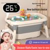 Baby Bathtub Foldable Soaking Tub for Kids