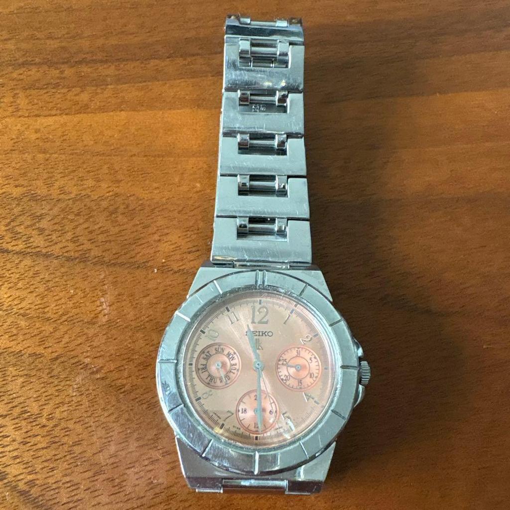 Used SEIKO Rukia Pink Dial Watch
