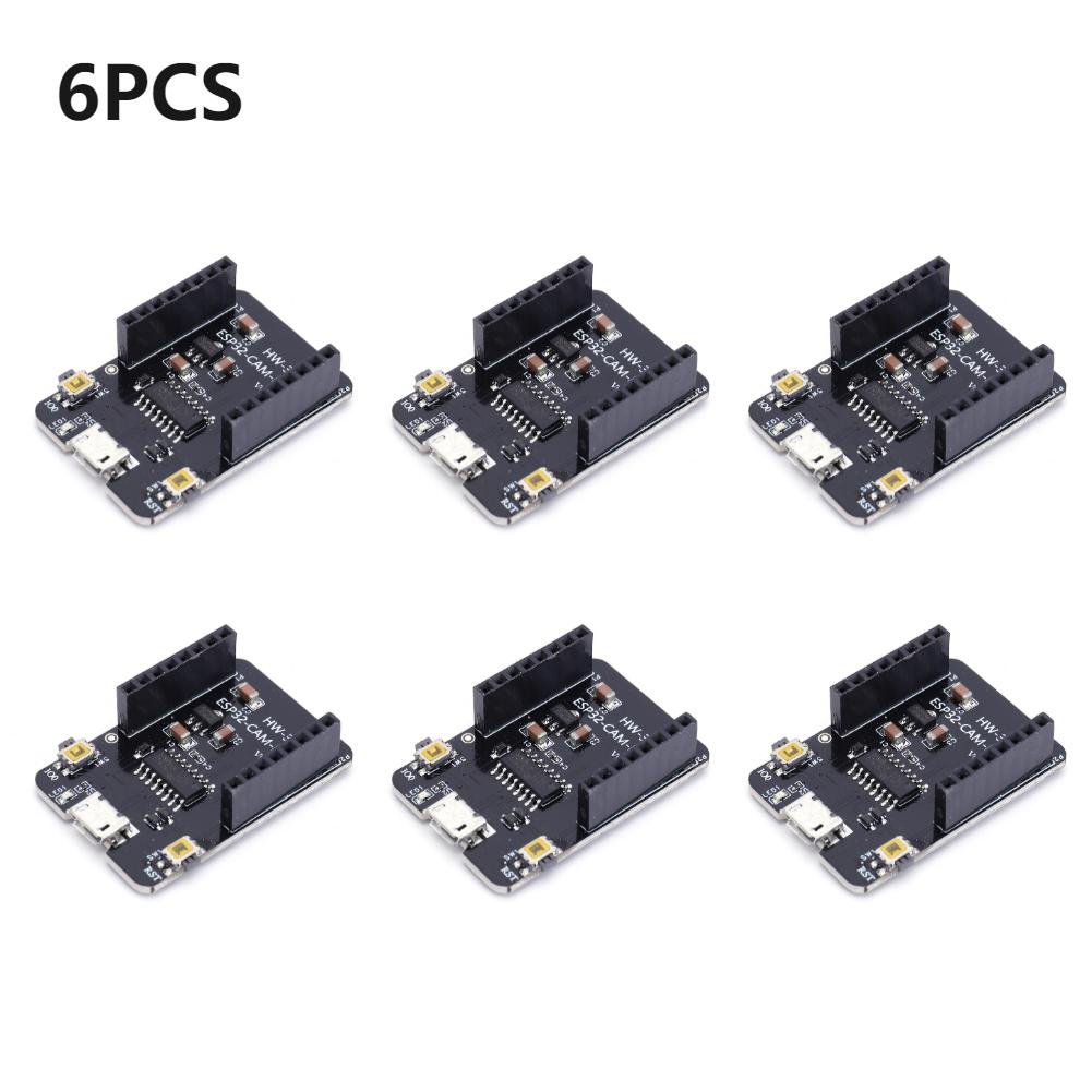 1-30PCS ESP32-CAM WiFi Bluetooth Camera Module Programming Development Board CH340 Serial To USB Backplane TTL Downloader Module