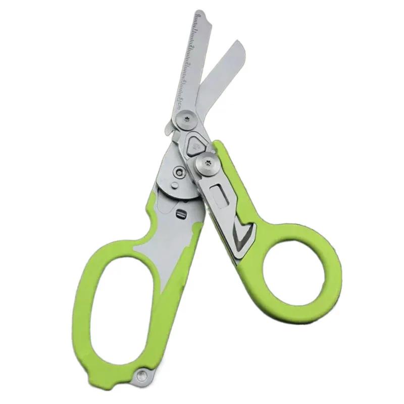 Raptor Emergency Response Shears Multifunctional Scissors with Strap Cutter and Glass Breaker with Compatible Holster