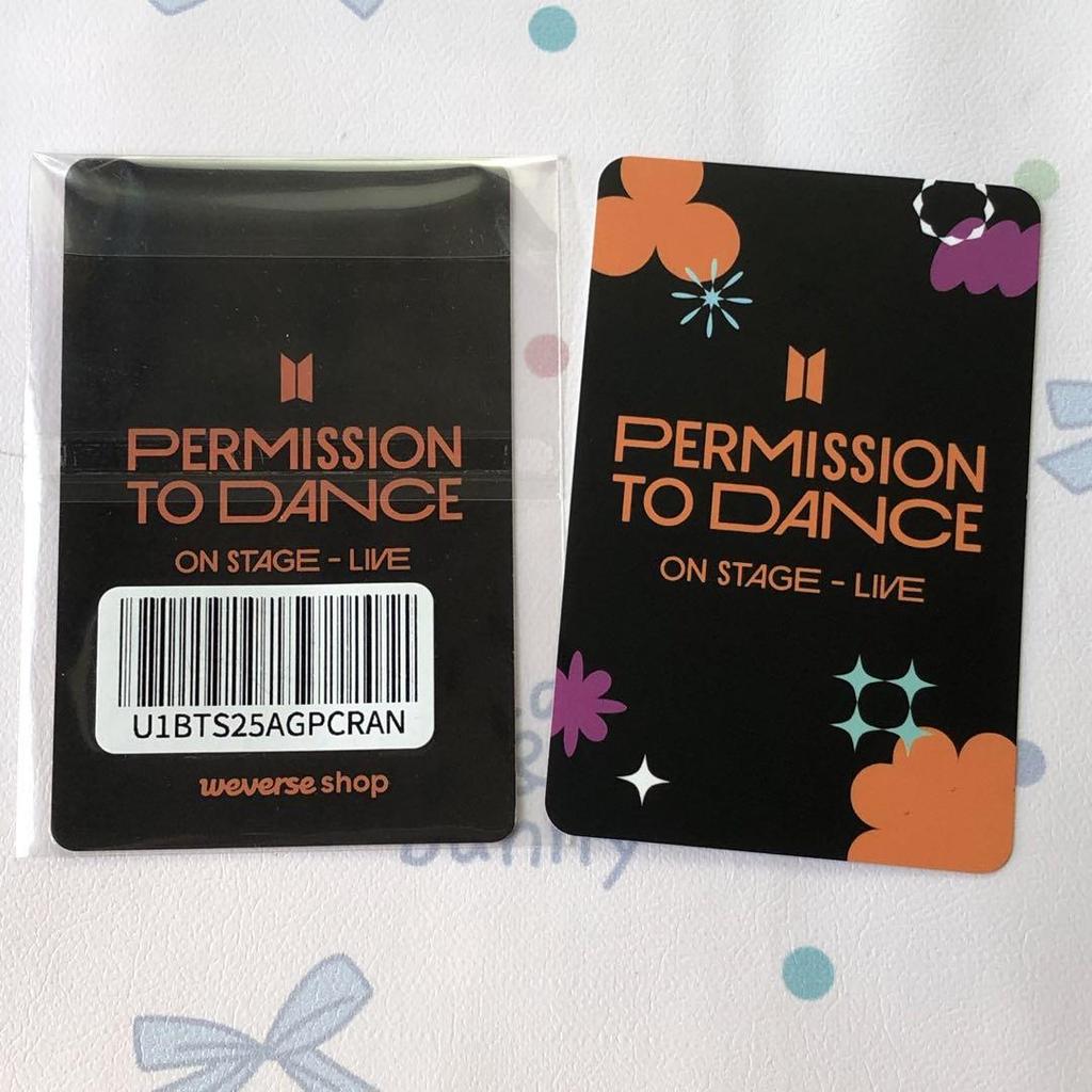 [USED] BTS PTD Target US STAGE-SEOUL Hoseok Trading Cards (2 Cards)