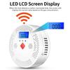 Wifi Smart Carbon Monoxide Detector Alarm 85Db Sound Warning Lcd Digital Display Home Indoor Real-Time Co Monitor Poisoning