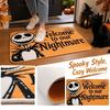 Halloween-Buchstaben-Design Kieselgur-Bad - Schnelltrocknend Nicht Leicht zu Reinigen Eingangsbereich